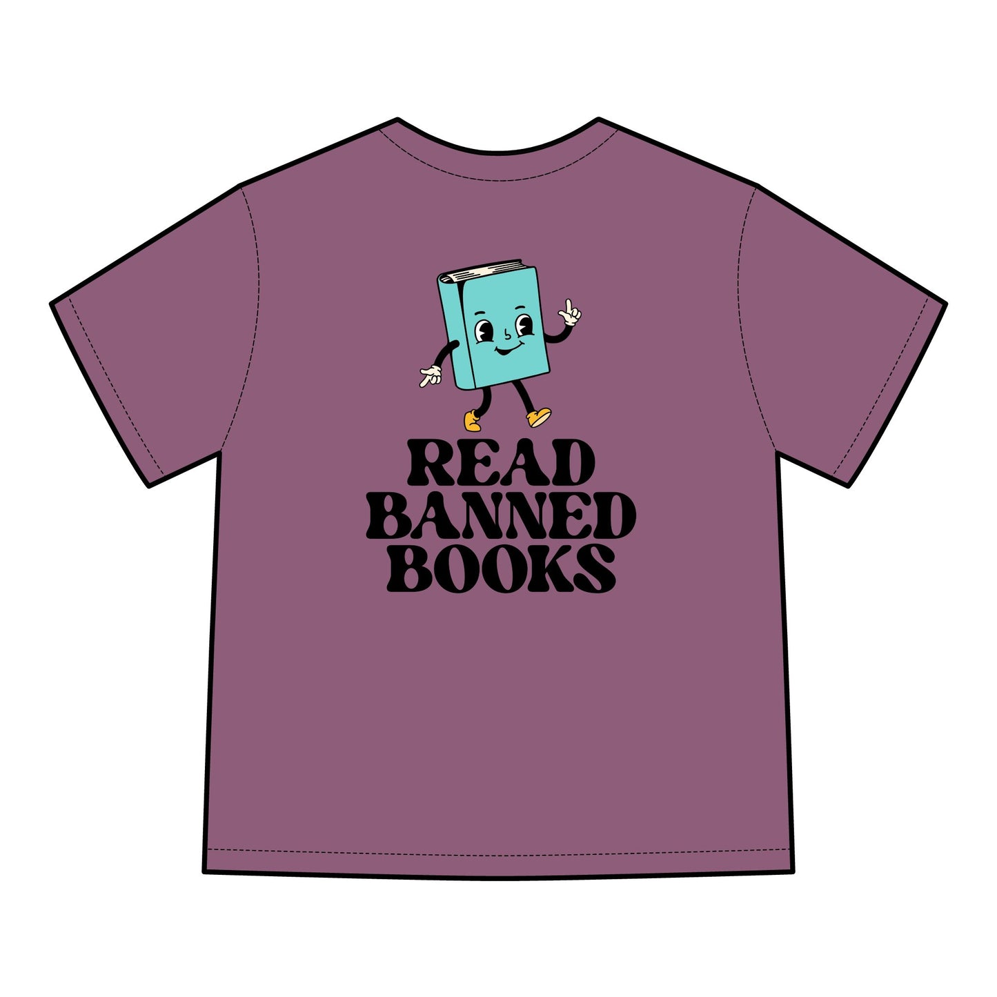 "Read Banned Books" - Garment Dyed T-Shirt