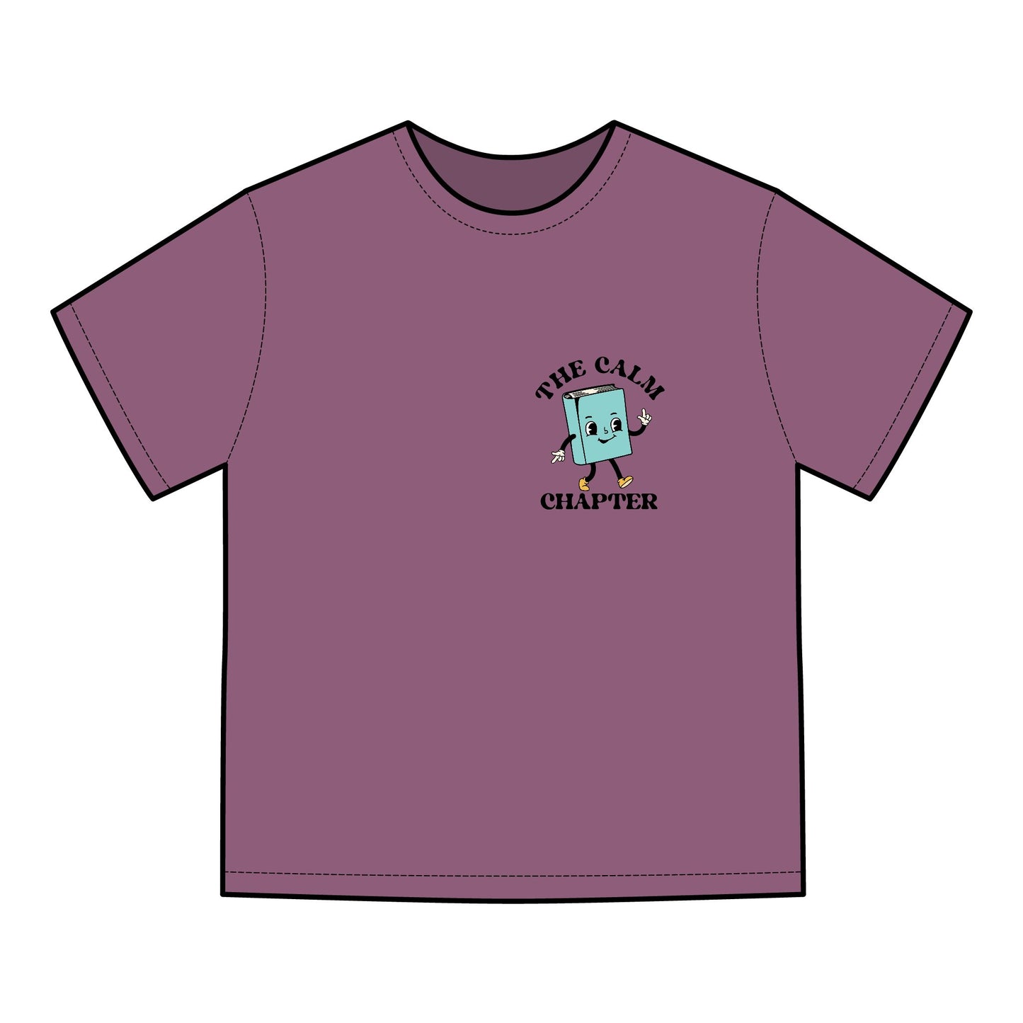 The Calm Chapter Mascot - Garment Dyed T-Shirt