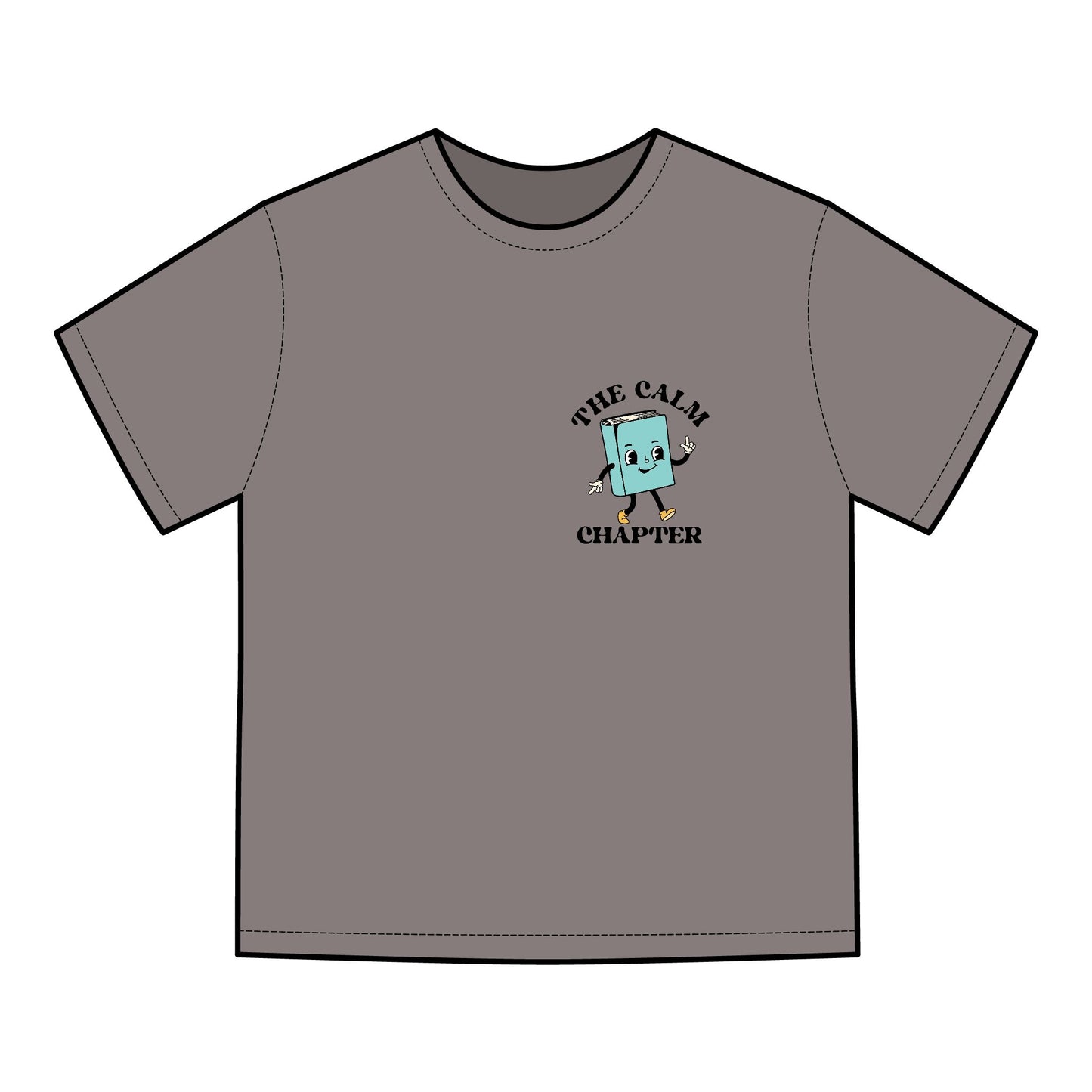 The Calm Chapter Mascot - Garment Dyed T-Shirt