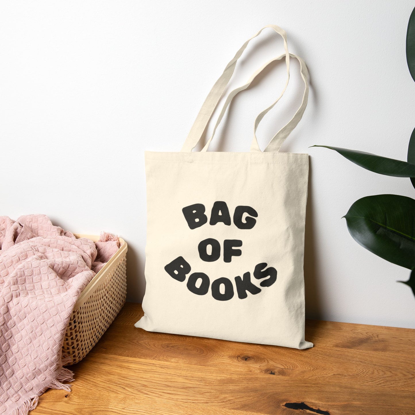 Bag of Books - Canvas Tote Bag